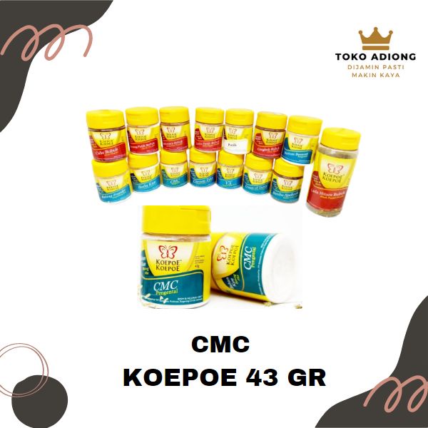 

KOEPOE-KOEPOE CMC ( PENGENTAL ) - 43 G