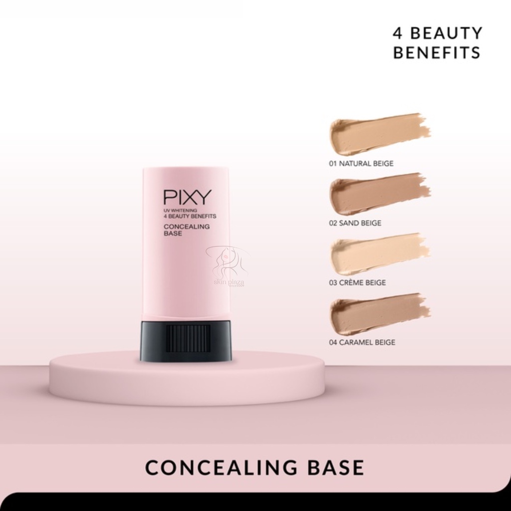 PIXY 4 Beauty Benefits Series Loose Powder | TWC Perfect Last | BB Cream | Concealing Base | Stay Last Serum Foundation