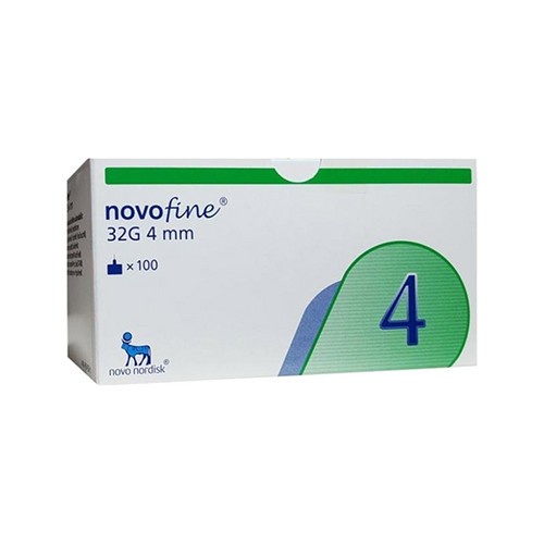 Jarum Insulin Novofine 32G 4mm / Needle Insulin 4mm Novofine isi 100's