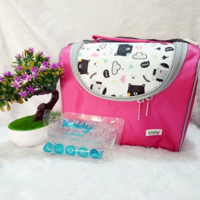 Kiddy Cooler Bag Asi + Ice Gel 200 gram 20x20x16cm / kiddy 50-35 / Baby Coller Bag Bayi 5035 s1