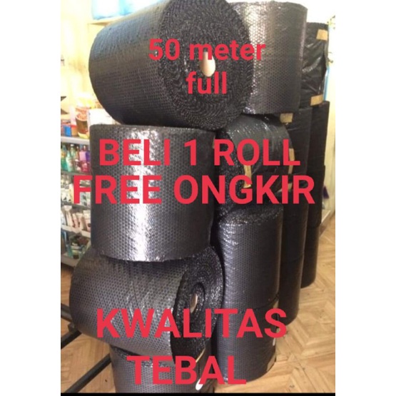 

bubble wrap rol 50 m x 30cm KWALIATAS SUPER TEBEL