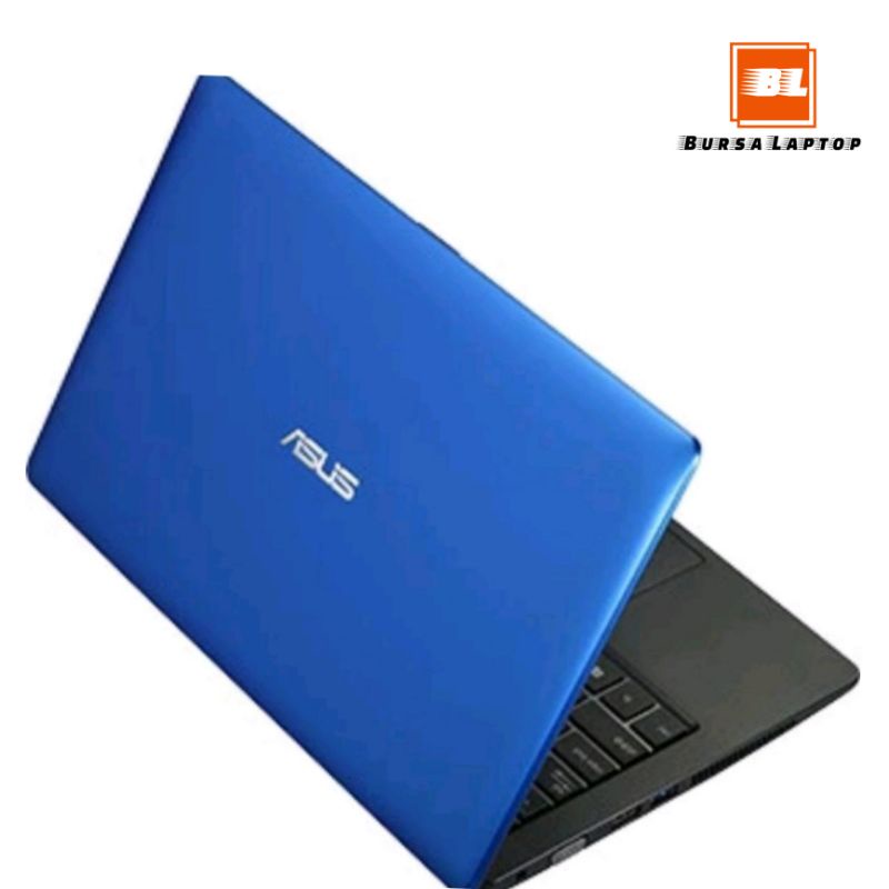 Laptop Asus x200m Biru Intel Celeron RAM 2GB SSD 128GB Second