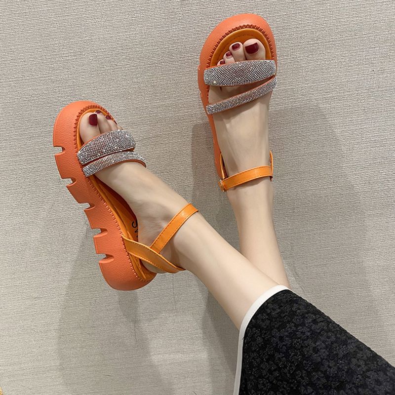 SN8246 - Sandal Wedges Tali Fashion Wanita