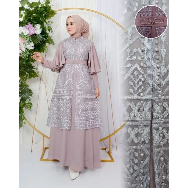 Ready Gamis Pesta Super Mewah//Baju Gamis Modern//Baju Gamis Lebaran//Baju Gamis wanita Dewasa//Baju pesta kekinian//pakaian wanita dewasa//gamis brukat/gamis kebaya//seragam pesta/gamis lebaran 2023