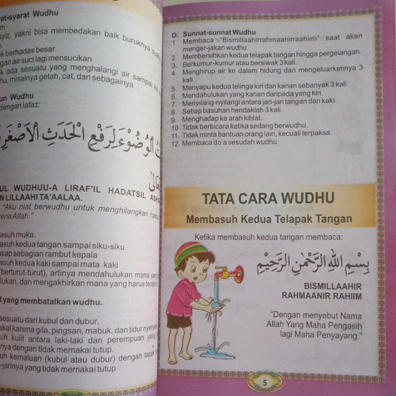 Buku Gemar Belajar Shalat Dan Berdoa Disertai Juz Amma / Sandrojaya