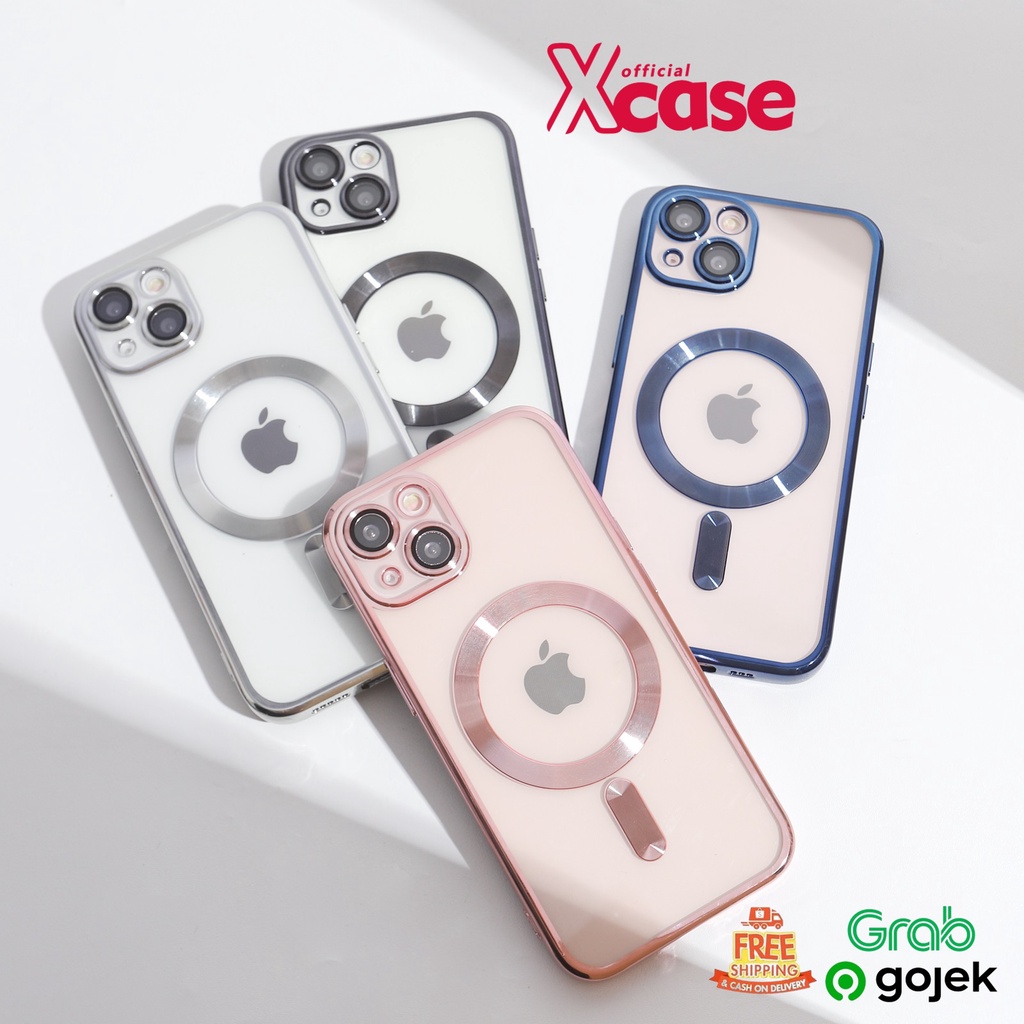 Clear Magsafe Electroplating For iPhone 7 8 PLUS XR X XS MAX 11 12 13 14 PLUS PRO MAX