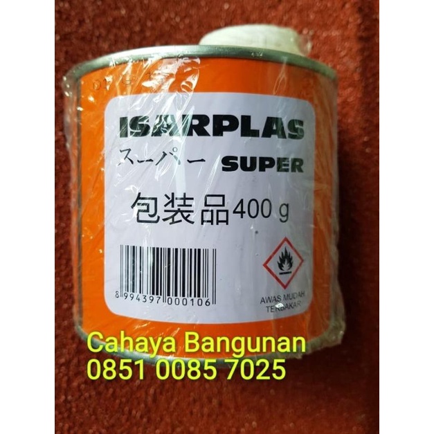 

Lem Pipa Pvc Pralon ISARPLAS Kaleng Besar 400Gr 400Gram 400 G Gr Gram