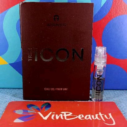 Vial Parfum OriginaL Aigner True Icon EDP 1.5 ml For Women Murah