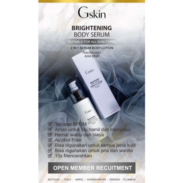 Gskin Body Serum Original