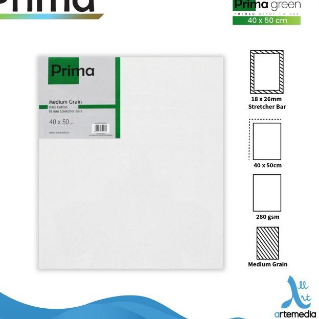 

Kanvas Lukis Prima Green 40x50cm Value Set 3 Cotton Canvas - SET 3