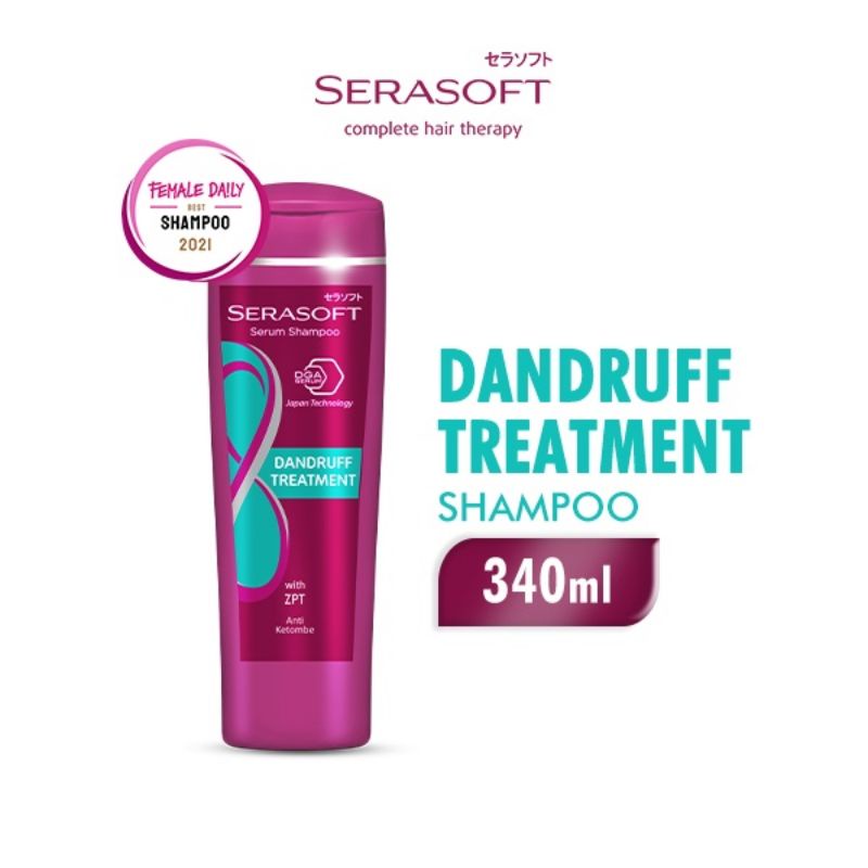 SERASOFT Shampoo Dandruff Treatment 170ml &amp; 340ml