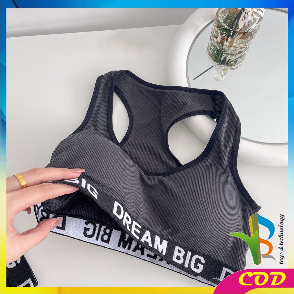 RB-P404 Bra Set Celana Dalam Wanita BH Sport Bra Push Up Gym Fitness Senam Zumba Joging Yoga / Pakaian Dalam Tanpa Kawat Pakaian Olahraga  One Set Fashion Korea Elastis Anderwear