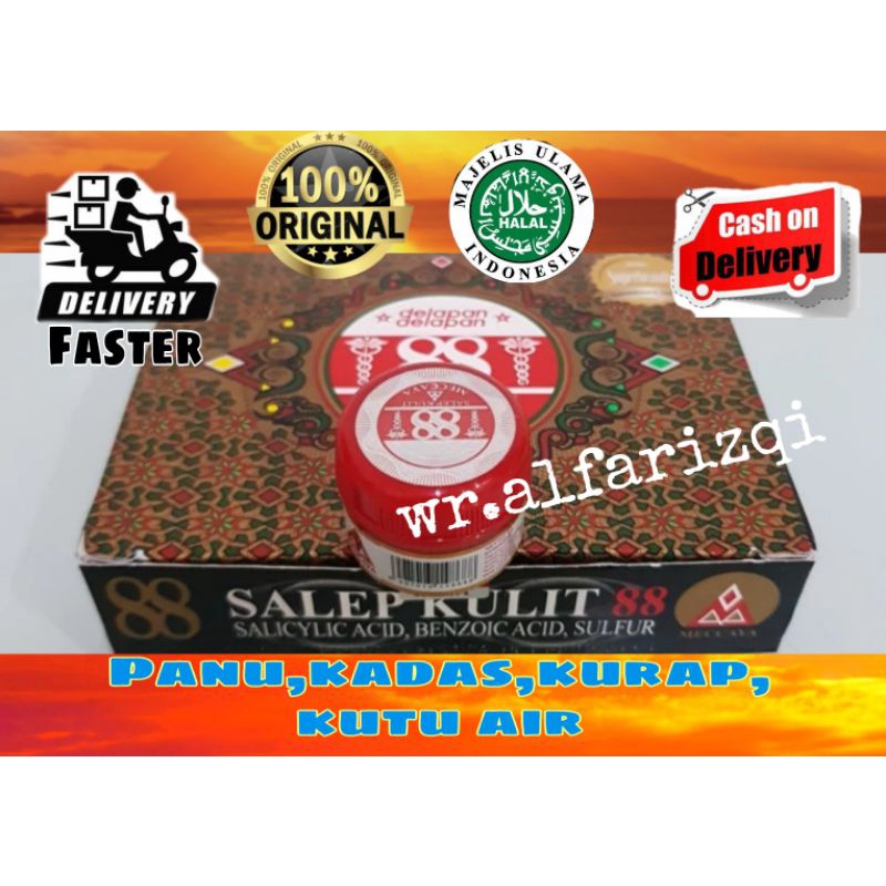 Salep Kulit 88 Original / Salep Kulit Ampuh / Panu / Kadas / Kurap / Kutu Air