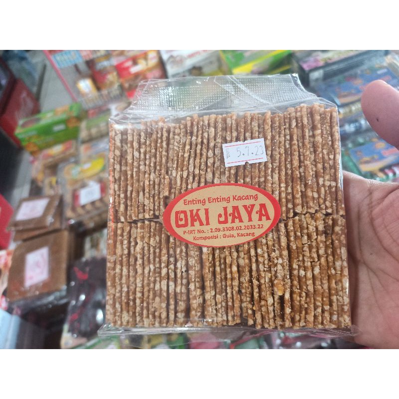 

enting enting kacang oky jaya kemasan 200gr