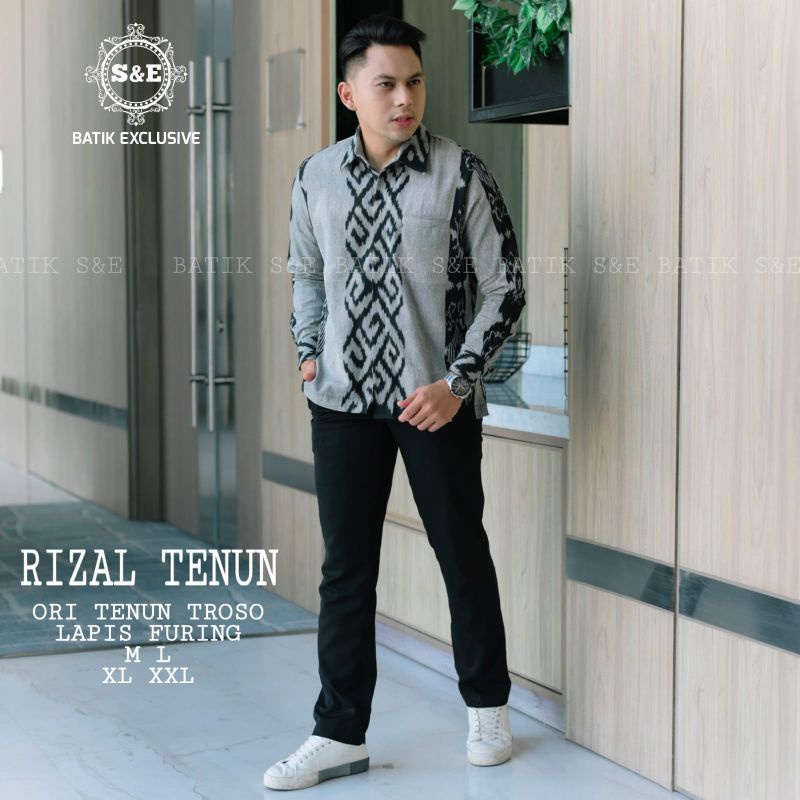 KEMEJA BATIK TENUN TROSO ORI BATIK TENUN TROSO ORI DEWO BATIK