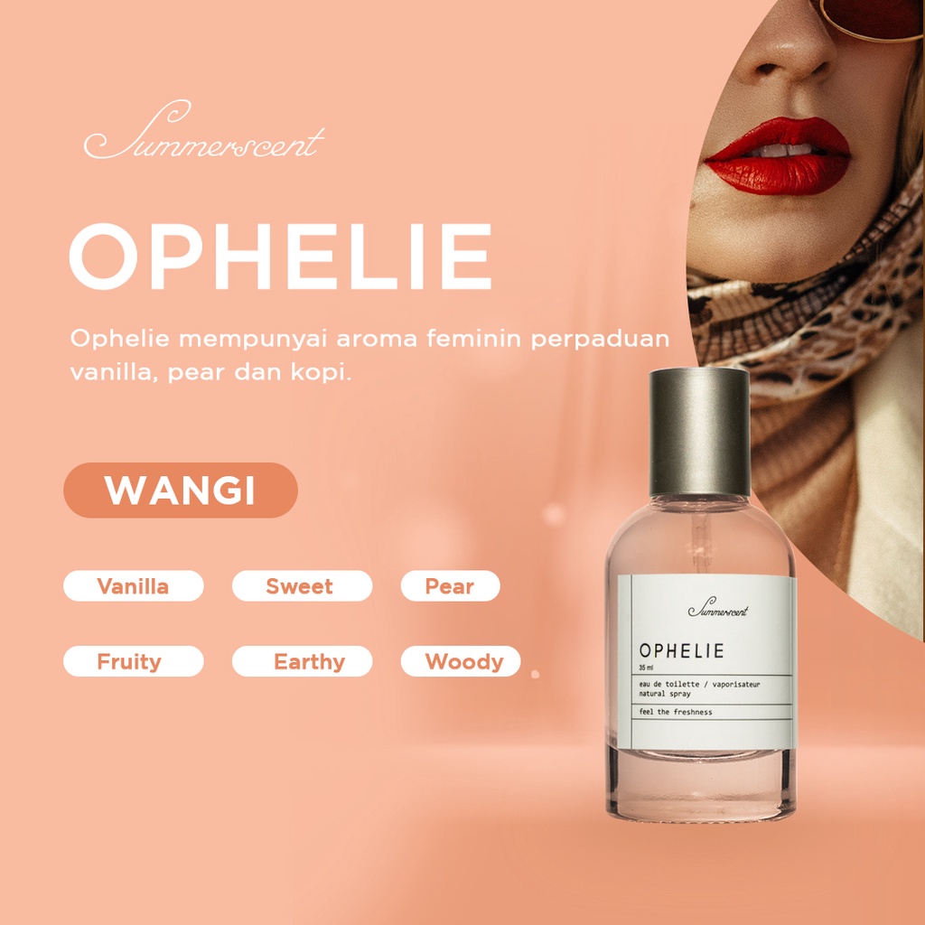 BEST SELLER !! PARFUM SUMMERSCENT OPHELIE