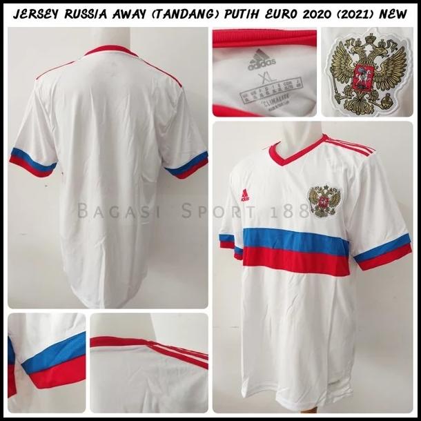 Jersey Negara Rusia Away Kit 2020-2021-Dst Baju Bola Piala Eropa-Dunia