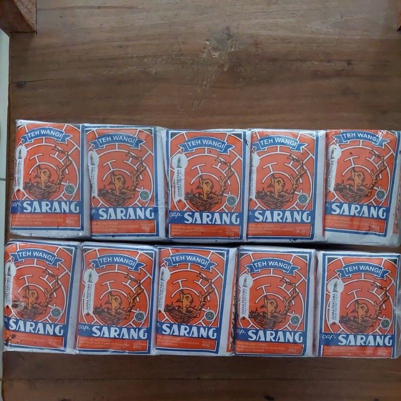 

Teh Cap Sarang 40g | 1 Pak 10 Pcs