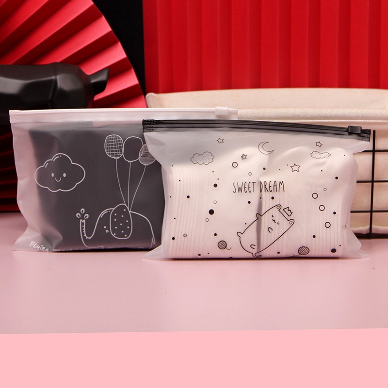 3SP | SSR08 Pouch Multifungsi Tempat Alat Tulis Pensil Transparan Karakter Unicorn Lucu Import Grosir Pouch Kosmetik Pouch Murah