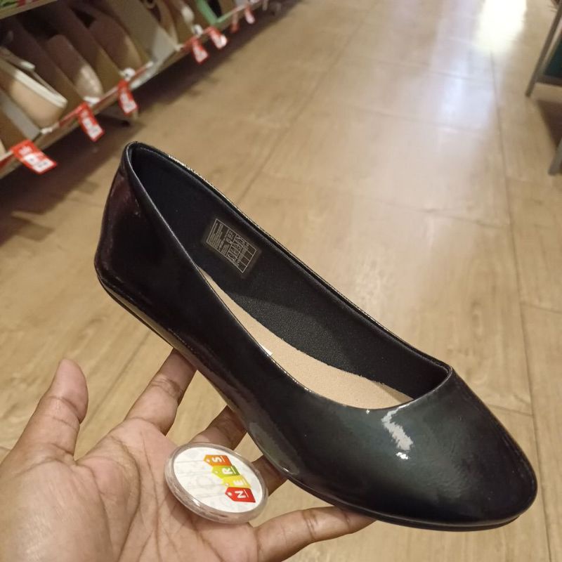 PAYLESS BY LOWER EAST SIDE - WW CHELSEA FLATSHOES BLACK GLOSSY 191353