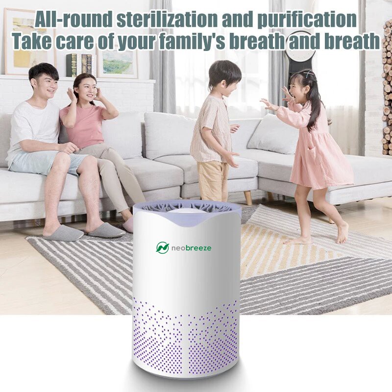 Pembersih Udara Ruangan Hepa UV Air Purifier Ionizer Anion Sterilizer