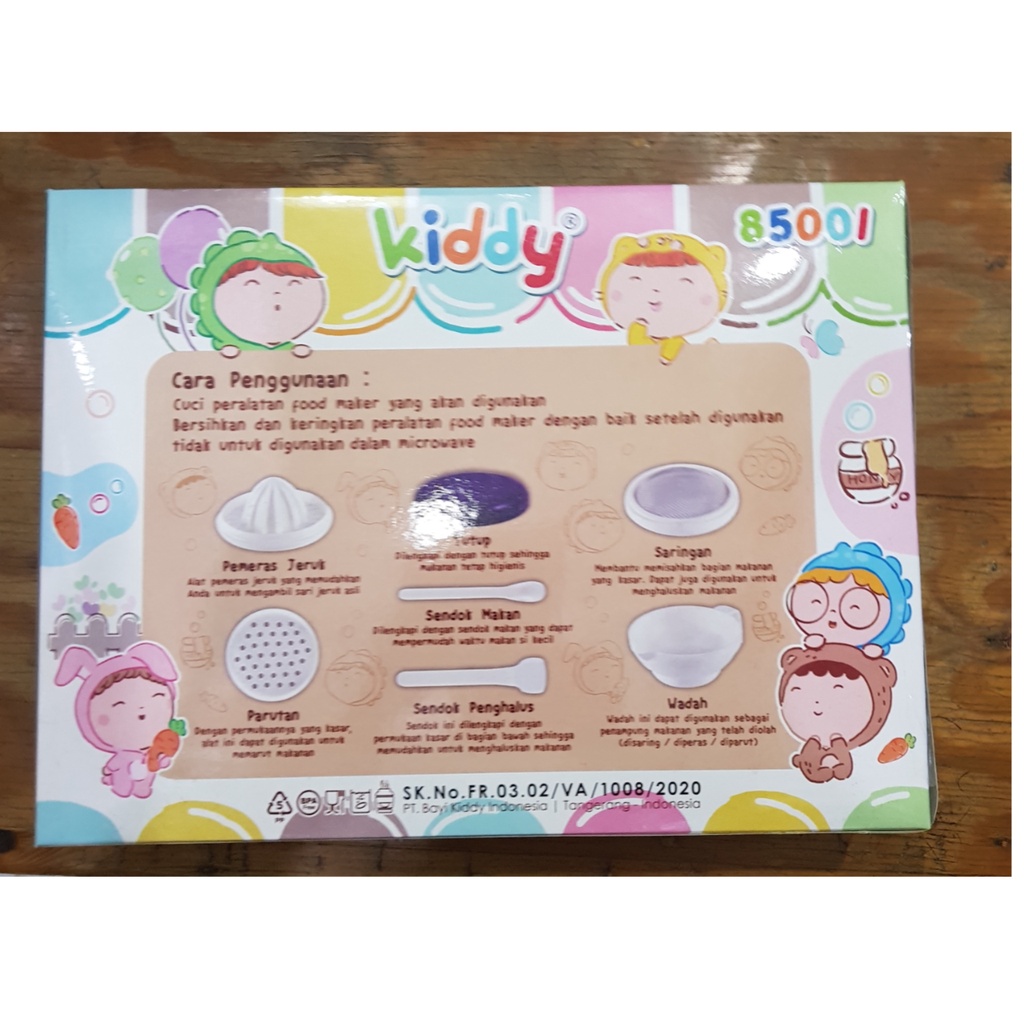 Kiddy Food Maker 5in1 / Food Maker 5 in 1 8501 dan Food Maker 7in 1 kiddy s1