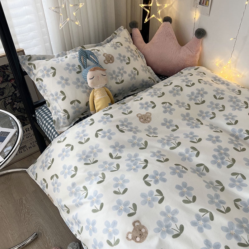 Selimut Bedcover Tanpa Busa Seprei Polyester Premium Sarung Bedcover Motif Premium Quality Ukuran 120x200CM Worldhome66