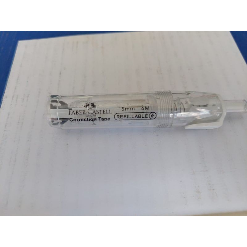 

CORRECTION TAPE FABER-CASTELL 5MM X 6M / TIP EX ROLL