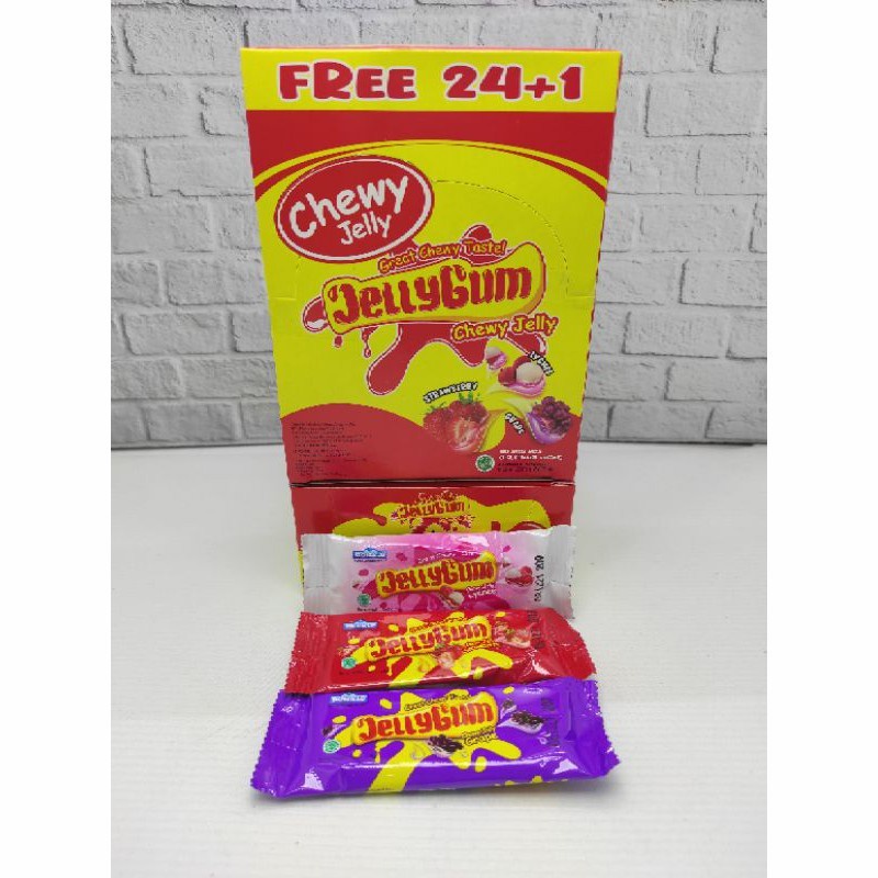 

Donald Jelly Gum 25 gram 1 pack isi 24 pcs merah