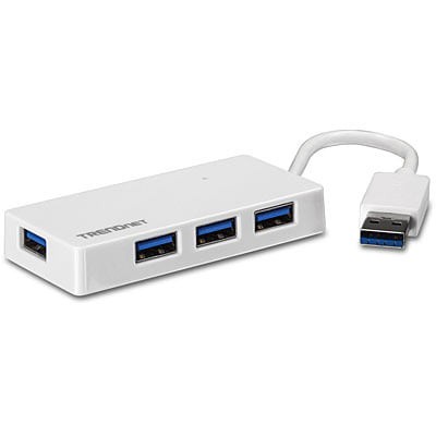 TRENDNET 4-Port USB 3.0 Mini Hub (TU3-H4E)