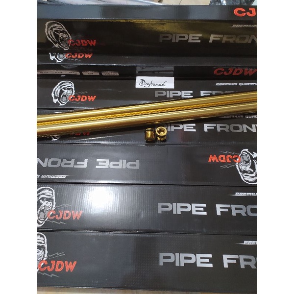 as shockbreaker depan rxking CJDW 30mm gold+tutup pnp rxking