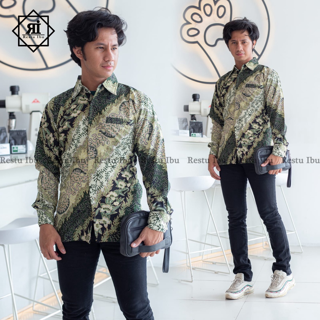 HN MODE - Kemeja batik floral terbaru volume 3