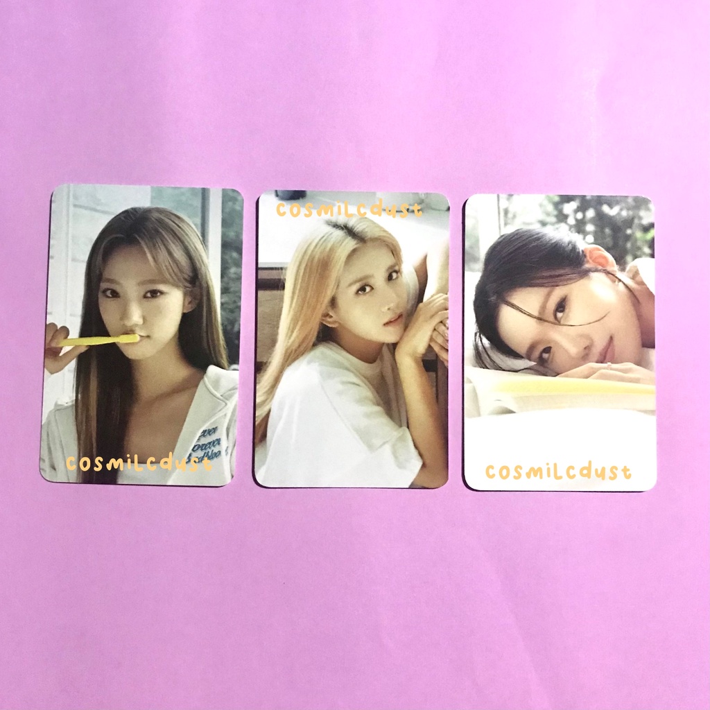 [ready stock] wjsn daily ktown4u benefit photocard exy yeoreum dawon