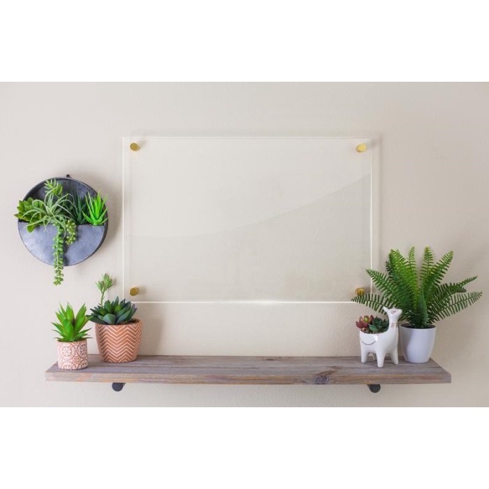 

Papan Tulis Bening Akrilik Kaca White Clear Board Dry Erase_Personal