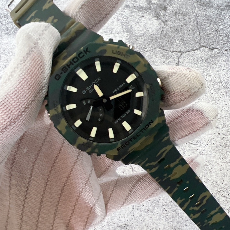 Jam Tangan Pria Casio G-Shock Limited Wild Explorer Custom GAE-2100WE-3A