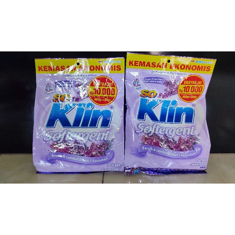 soklin softergent 490gr