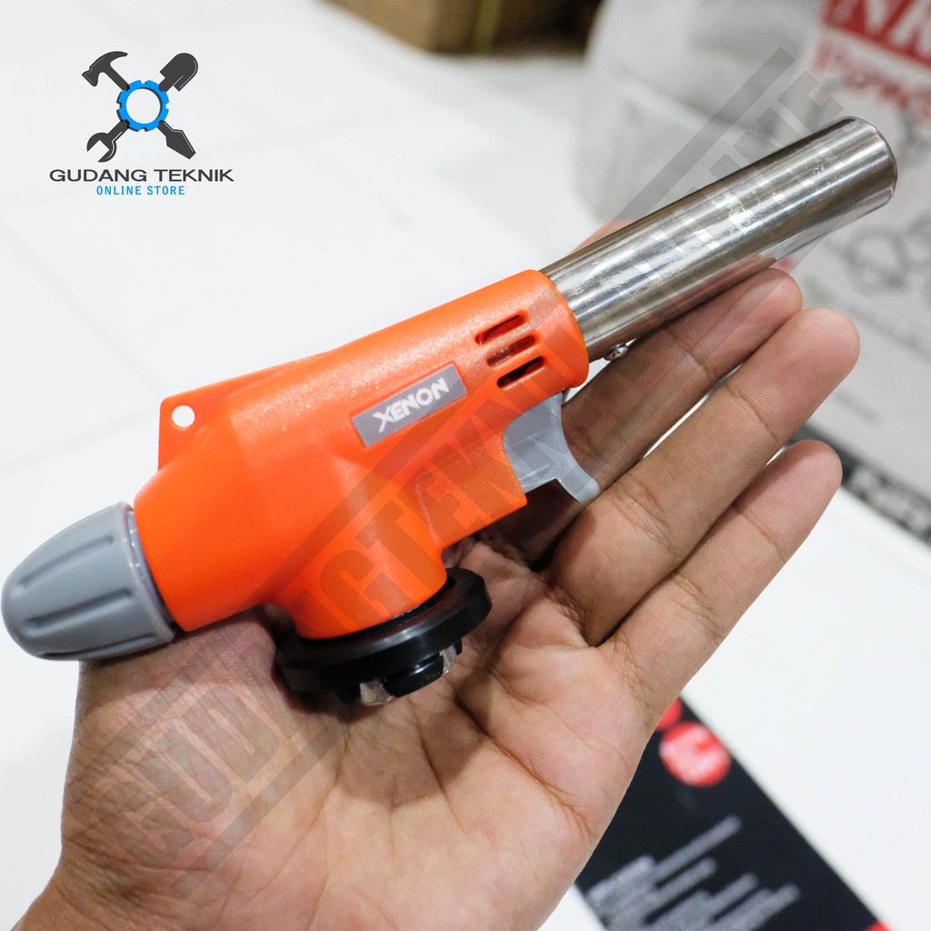 Portable Blow Torch Gas Burner Gas Torch E02310 XENON / Pematik Api Kompor Gas E 02310 XENON