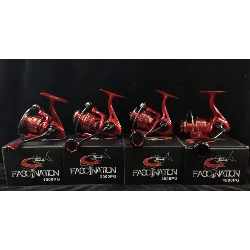 Reel G-Tech Fascination 1000PG, 3000PG/HG, 4000PG/HG