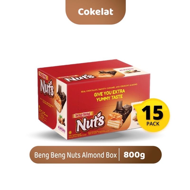 

BENG BENG Nut's Almond box isi 15pcs @35gram