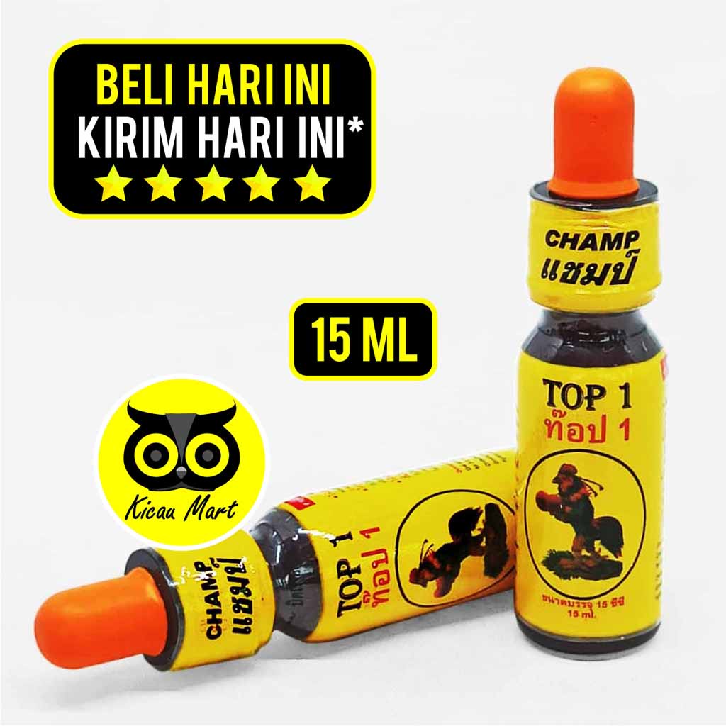 Top 1 one obat ayam ngorok import Champ Obat Snot CRD Ayam Top 1 15 Ml Champ Thailand Obat Ayam Pilek Top One Champ Obat Ayam Diare Berak Hijau