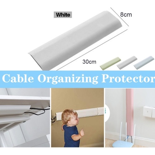 Penutup Pelindung Kabel Duct Untuk Dinding Lantai Wall Cable Protector Organizer Multifungsi