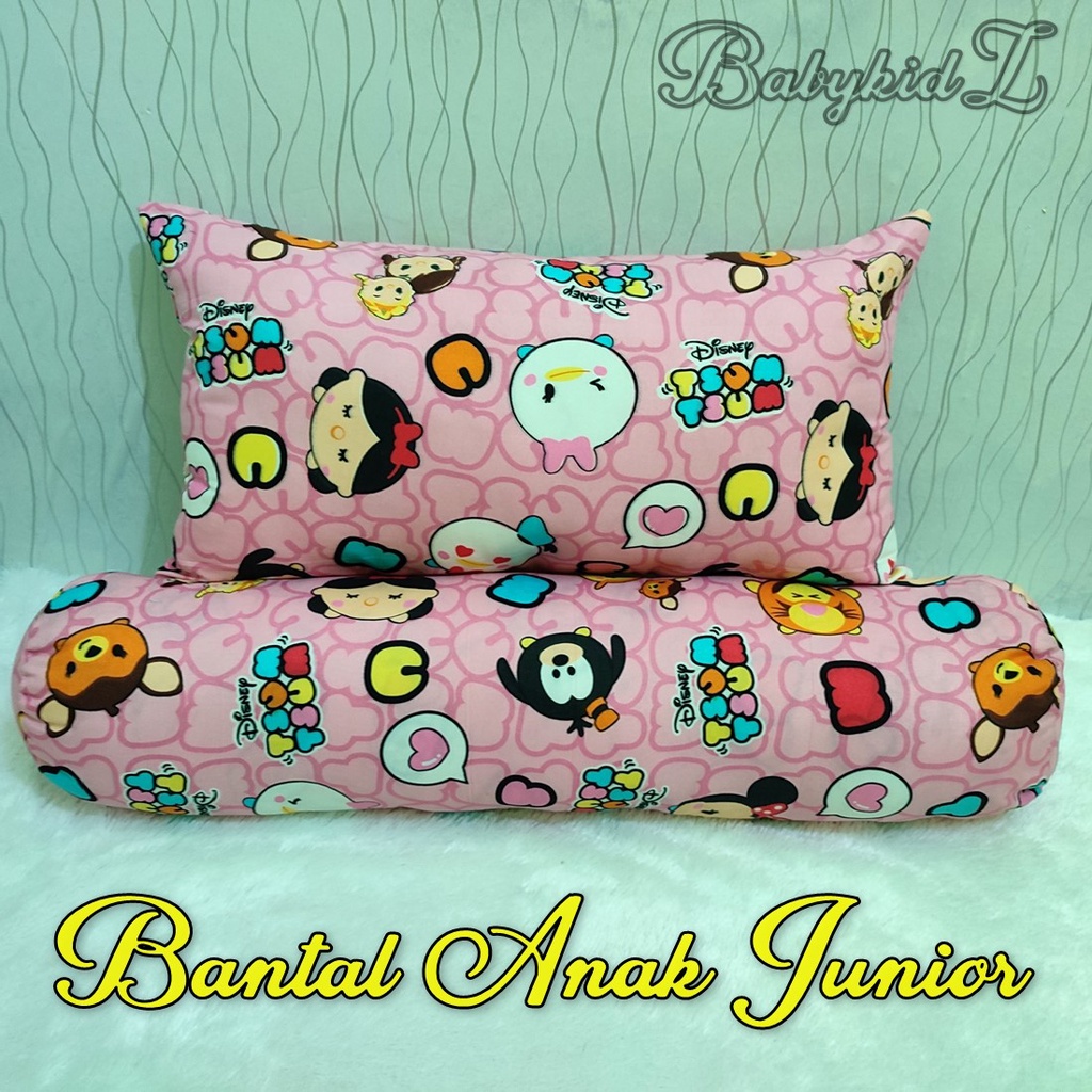 1 set Bantal Guling Anak motif Karakter Umur 2 - 10 Tahun