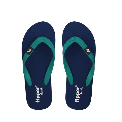 Sandal Fipper Classic Navy Green Philips Original