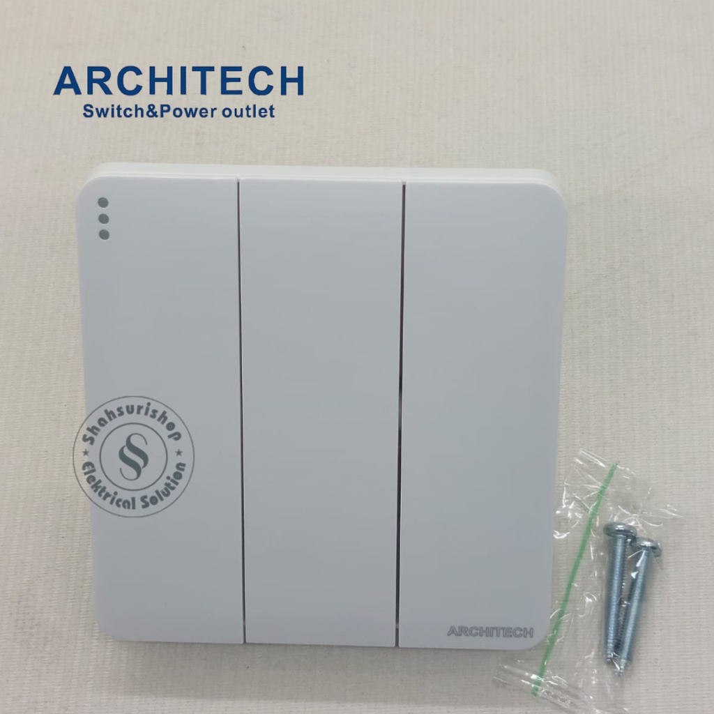 ARCHITECH SAKLAR ISI 3 3 GANG 1 ARAH INFINITY A63-K03A