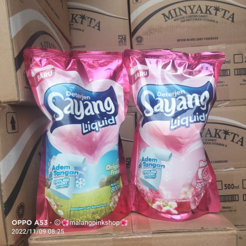 detergen cair sayang