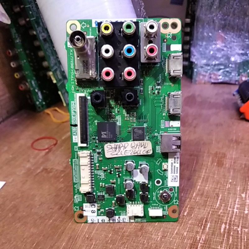 MAINBOARD SHARP LC- 32LE265I - MB TV SHARP LC- 32LE265I - MOTHERBOARD LED TV SHARP LC- 32LE265I
