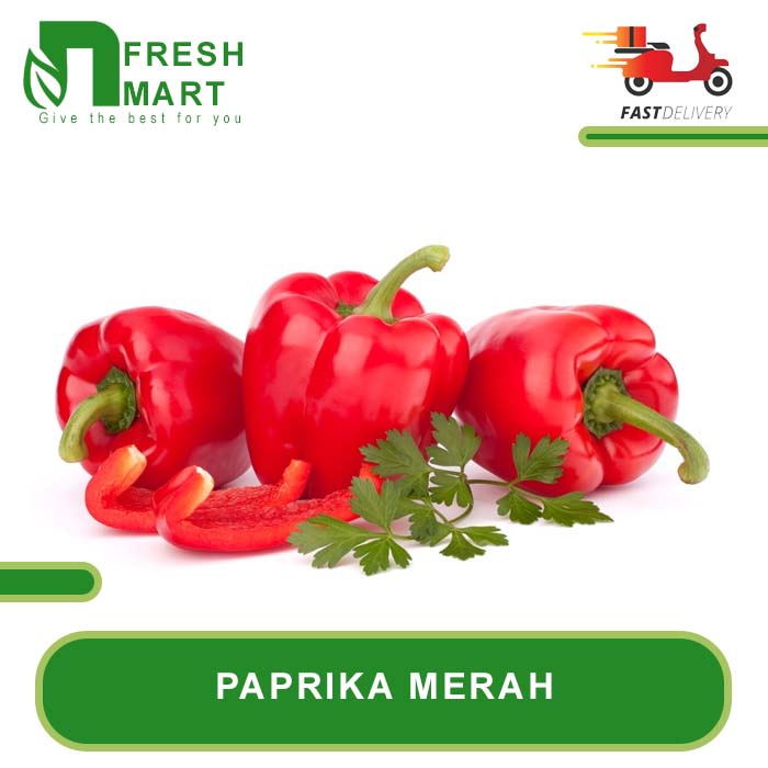 

PAPRIKA MERAH 500g 1kg - N FRESH MART