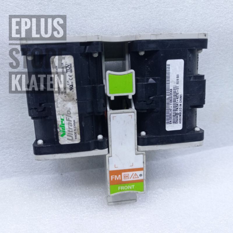 Kipas 4cm 12V 1.32A Nidec doubel fan isi 4 lengkap dengan casing KP183