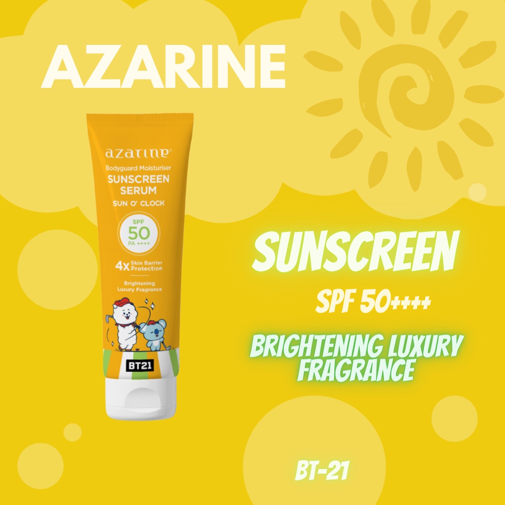 Azarine Sun Screen Serum BT21 100ml