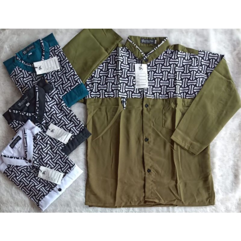Set Koko Anak//Koko Anak Toyobo//Koko batik